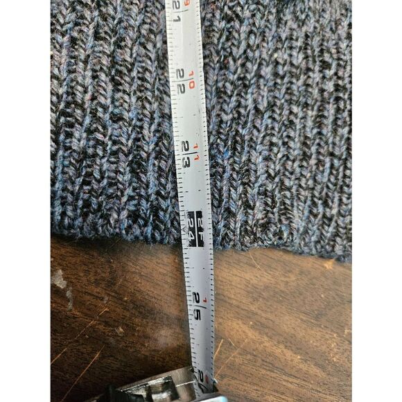 Harbor Bay Blue Wool Blend Sweater Vest Mens Size Medium Vintage 80's - Picture 9 of 9